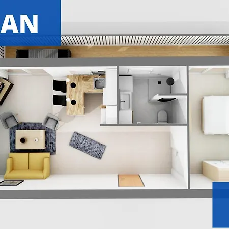 Apartamento Tery - Terrasse - Moderne - Vca